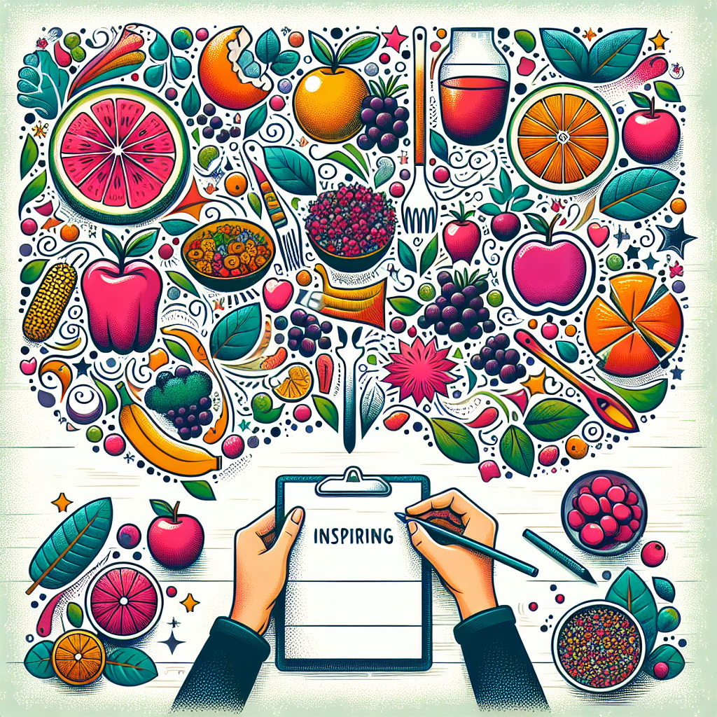 Poster Kreatif untuk Menginspirasi Pola Makan Sehat